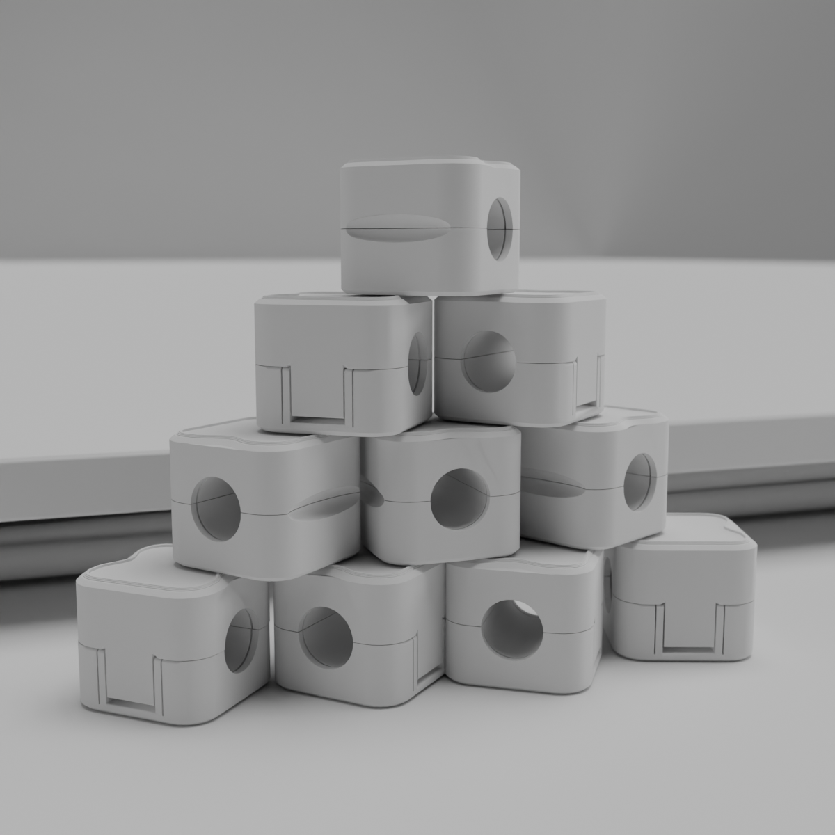 SnapClip3D Cable Organizer